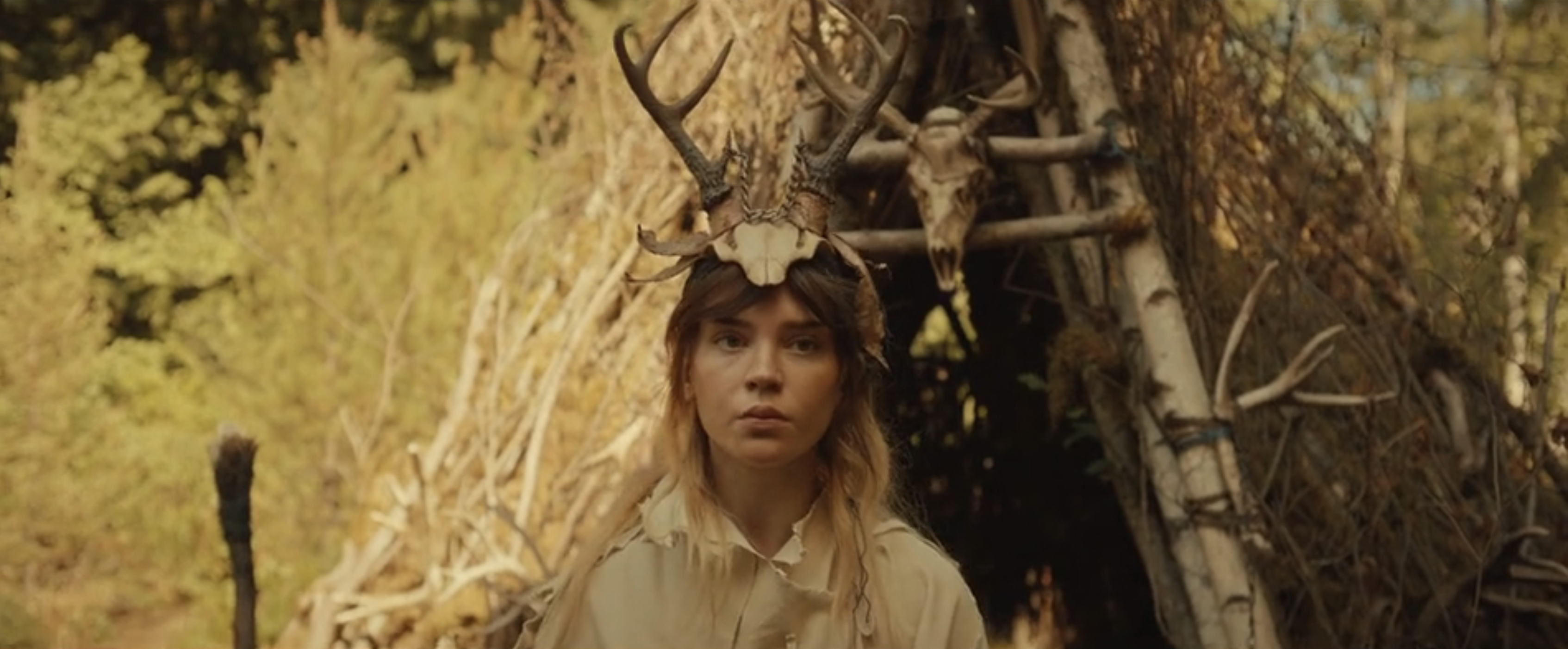 Nat in antlers